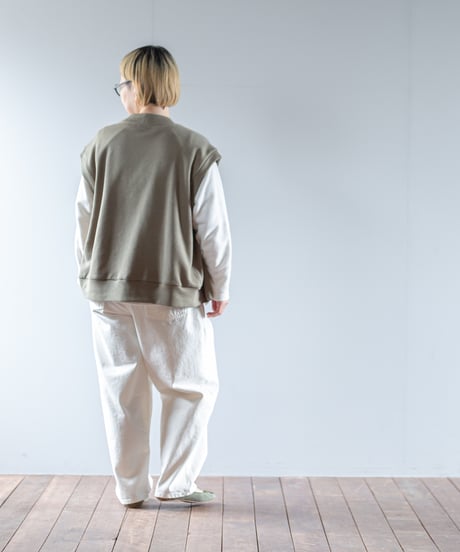 ATPOVA｜【 2025winter04 】 Linen cotton 裏毛 ベスト