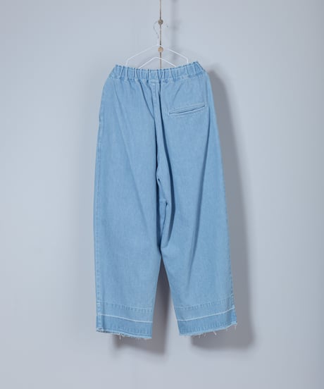 ATPOVA｜【 2025spring66 】10OZデニム ダメージ加工2タックイージーPT