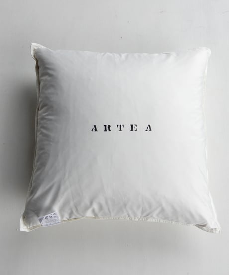 ★ARTEA｜【 artea-patch004-wht 】リネン MIX パッチワーク  クッション（45×45）