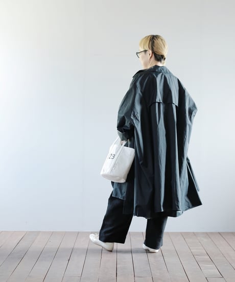 ARTE POVERA｜【 26SP90 】 フランスレインコート RE-ワイドコート（フード取外し）