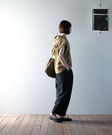 ARTE POVERA｜【 2025summer57 】ギルダン染め RE-フードフレンチT