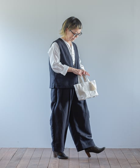ARTE POVERA｜【 ARTEA - 26SP32 】 フランスUSEDシーツ 「ARTE」 BAG (S)