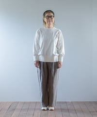 ATPOVA｜【2026spring60(TEIBAN - ATP010)】 16/-ムライト天竺 クルートレーナー(製品染)