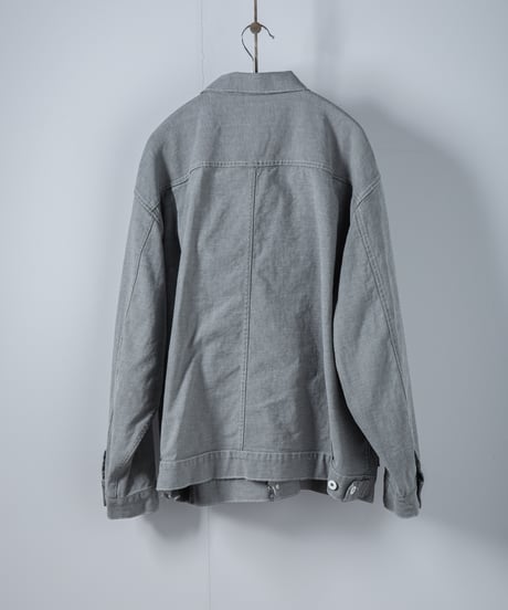 ATPOVA｜【 26WI13 】 ブラックライトデニム G-JACKET(ダメージ加工)