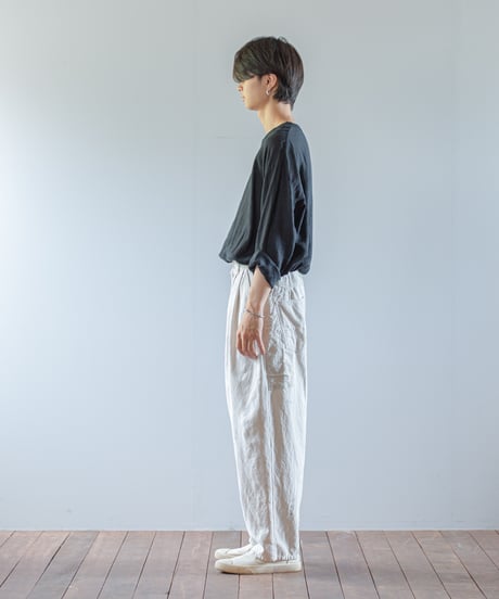 ARTE POVERA｜【 ARTEA - 26SP36 】 フランスUSEDシーツMIX ステンシル2タックPT