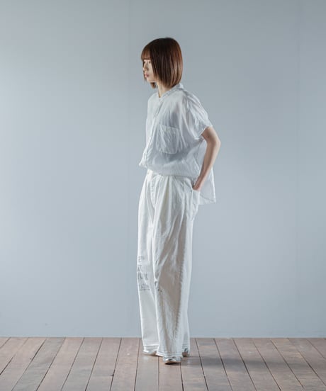 ARTE POVERA｜【 26SU58 】 12OZデニム 2タックワイドダメージ加工