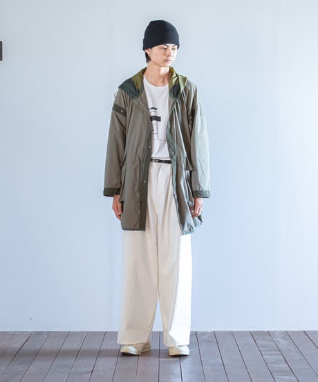 ARTE POVERA｜【 2025spring75 】オランダシェラフ染 RE-フードJKT