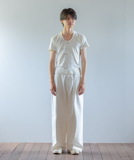 ARTEPOVERA｜【 2026spring22 】 NATSUME X KOTETSU コラボ 「意志あるところに道はある～」 UネックフレンチT①