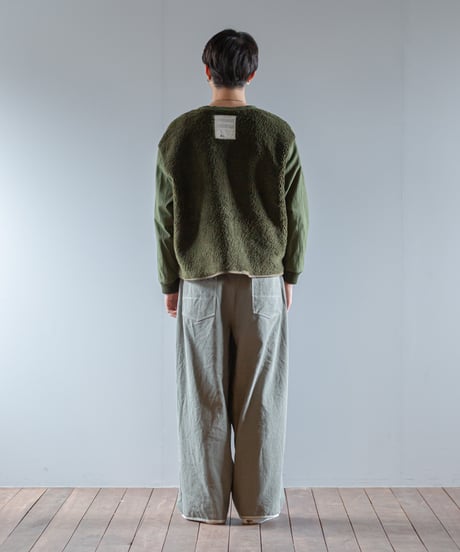 ★ARTE POVERA｜【 2025winter65 】 オランダボアライナー RE-ノーカラーJKT