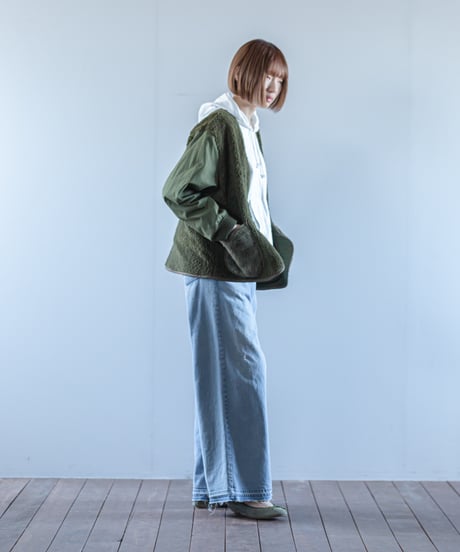 ★ARTE POVERA｜【 2025winter65 】 オランダボアライナー RE-ノーカラーJKT