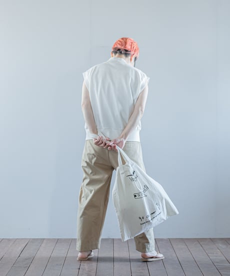 ATPOVA｜【 26SU24 】 NATSUME X ANTONE コラボ 「若者よ！旅に出よ！！」 コットンリネントートBAG③