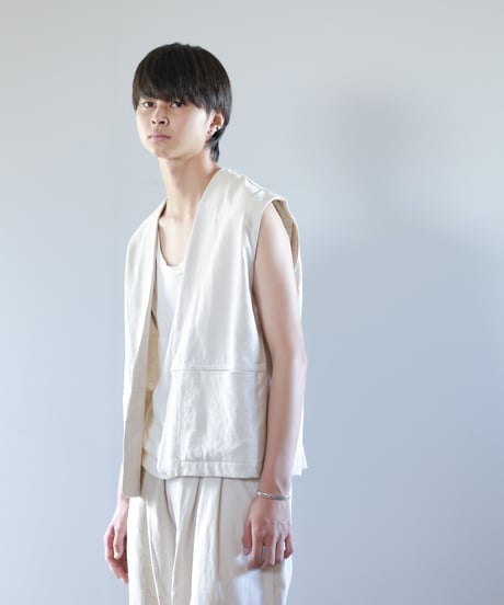 ARTE POVERA｜【 23SP47 】フランスUSEDシーツ RE-ベスト