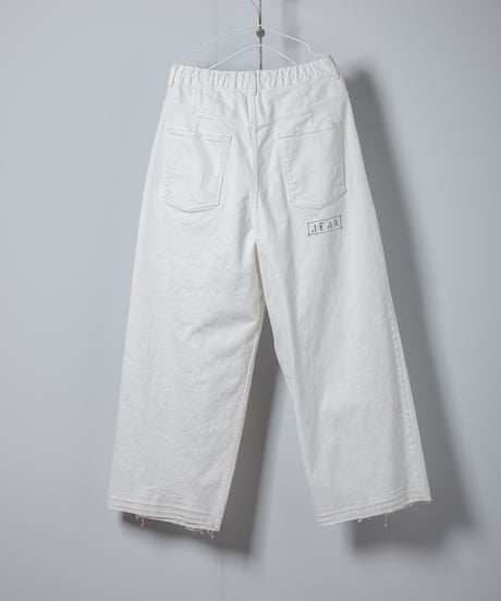ARTE POVERA｜【 26SU58 】 12OZデニム 2タックワイドダメージ加工