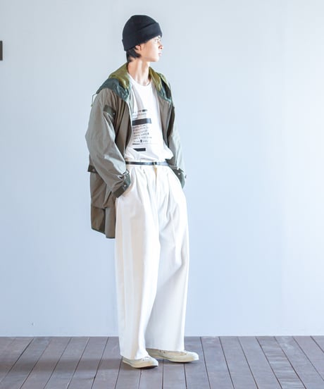 ARTE POVERA｜【 2025spring75 】オランダシェラフ染 RE-フードJKT