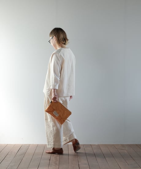 ★ARTE POVERA｜【 ARTEA-23WI06 】U.Sキルトライナー RE-ポーチ（M）