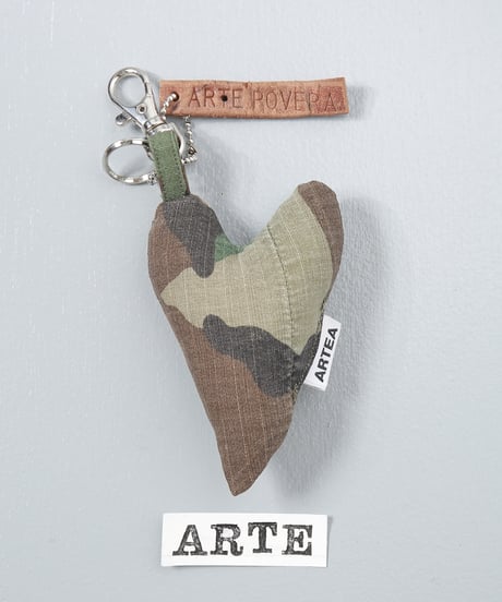 ARTEPOVERA｜【 ARTEPOVERA-25WI73038 】 US.カモジャケット RE-キーホルダー(ARTE)