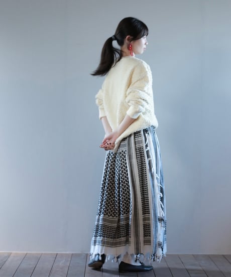 ARTE POVERA｜【 artea-reclothing951 】アフガンストール ｜RE-MIXスカート