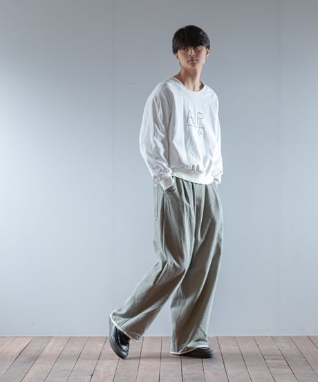 ★ARTE POVERA｜【 2025winter58 】 A.P 10YEARSダメージ加工 スウェット