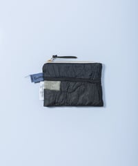 ★ARTE POVERA｜【 23WI77 】U.Sキルトライナー製品染 RE-ポーチ（S）