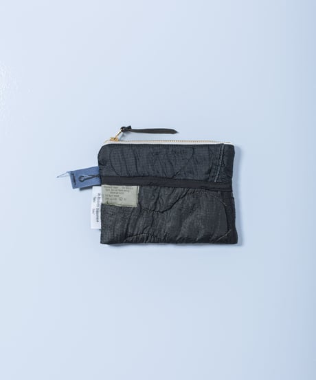 ★ARTE POVERA｜【 artea-fw2377 】U.Sキルトライナー製品染 RE-ポーチ（S）