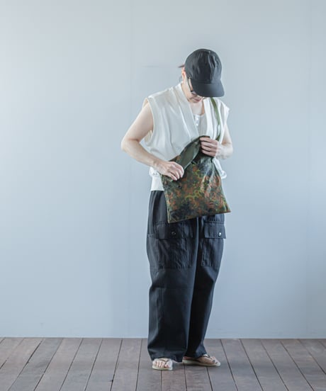 ARTE POVERA｜【 26SU30 】 ドイツ軍テント RE-ショルダーBAG