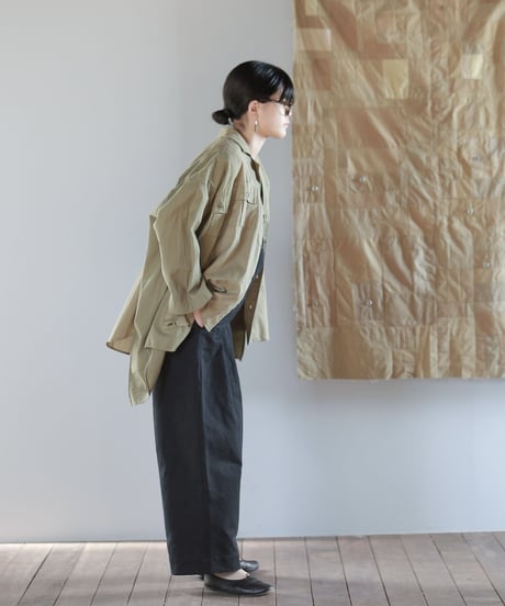 ARTE POVERA｜【 artea-reclothing602 】ユーロアーミー RE-ワイドシャツ