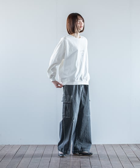 ARTE POVERA｜【 26WI06 】 ギルダン RE-裏毛ダメージ加工(ARTE)
