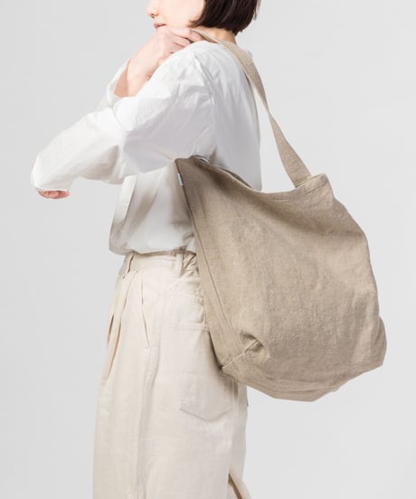 ★ARTEA｜【 artea-sheet011 】リネンシーツ｜ショルダー BAG（Ｌ）