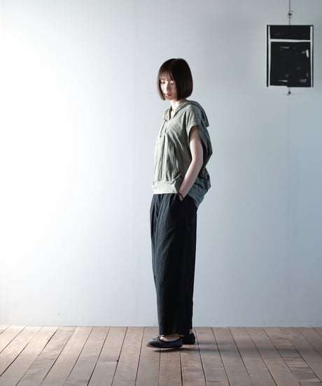 ARTE POVERA｜【 2025summer57 】ギルダン染め RE-フードフレンチT