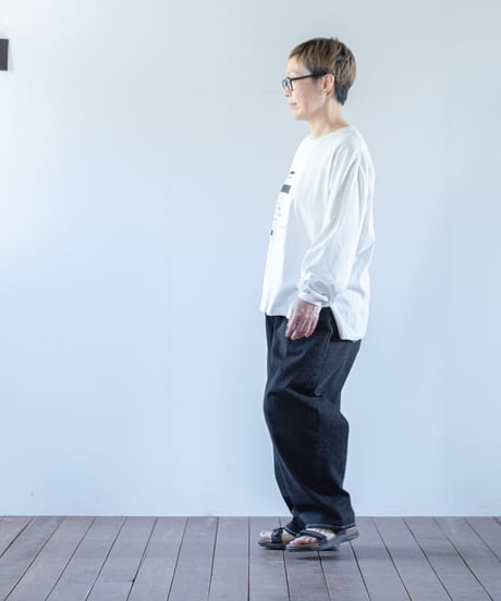 ★ARTE POVERA｜【 2025spring23 】ギルダン RE-｢lavare le mani｣ロンT