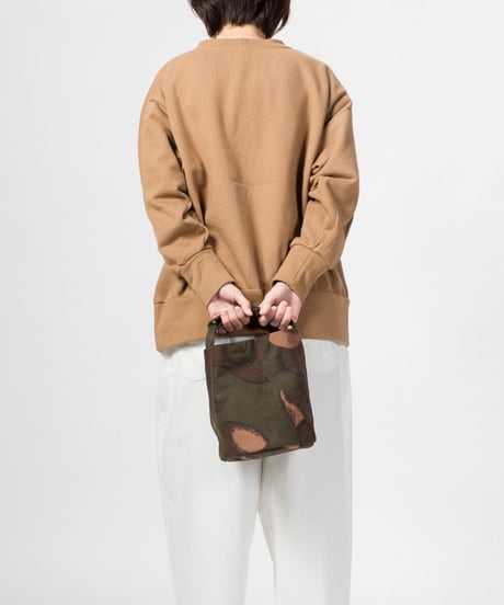 ★ARTEPOVERA【 artea-regoods013 】ハンガリー迷彩テント RE-2WAYワンショルダーBAG（S）
