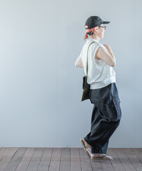 ARTE POVERA｜【 26SU30 】 ドイツ軍テント RE-ショルダーBAG