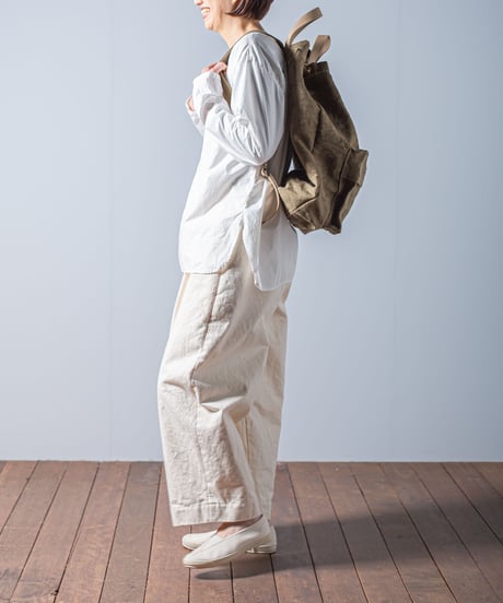 ARTE POVERA｜【 23WI45 】チェコ軍麻袋 RE-巾着リュック