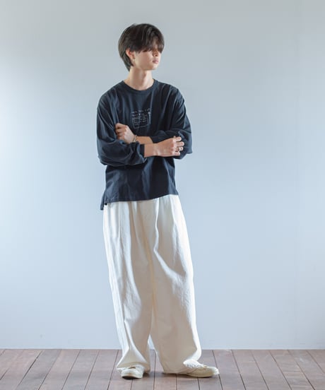 ARTE POVERA｜【 ARTEA - 26SP19 】 NATSUME X KOTETSU コラボ 「意志あるところに道はある～」 ギルダン RE-message ロンT①