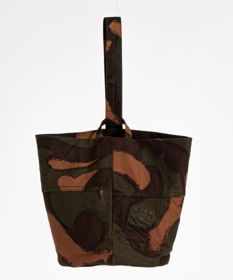★ARTEPOVERA【 artea-regoods014 】ハンガリー迷彩テント RE-2WAYワンショルダーBAG（M）