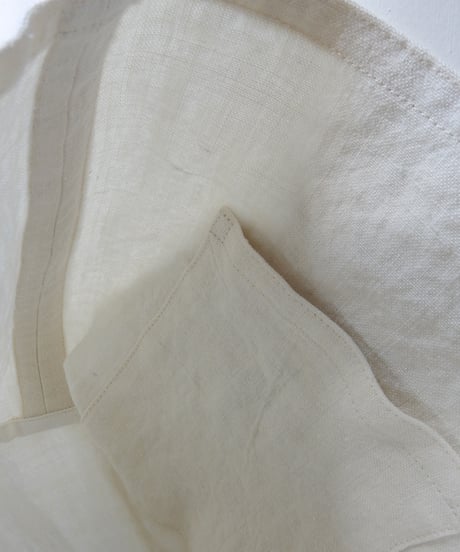 ★ARTEA｜【 artea-sheet009 】リネンシーツ｜ハンドBAG（Ｌ）