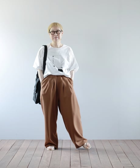 ★ARTE POVERA｜【 2025summer18 】ギルダン RE-｢ N ｣プリントT