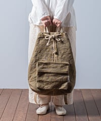 ARTE POVERA｜【 23WI45 】チェコ軍麻袋 RE-巾着リュック