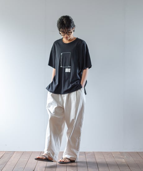 ★ARTE POVERA｜【 2025summer18 】ギルダン RE-｢ N ｣プリントT