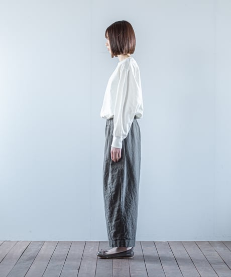 ATPOVA｜【 26WI17 】 L/Cキャバス 2タックイージーPT(製品染)