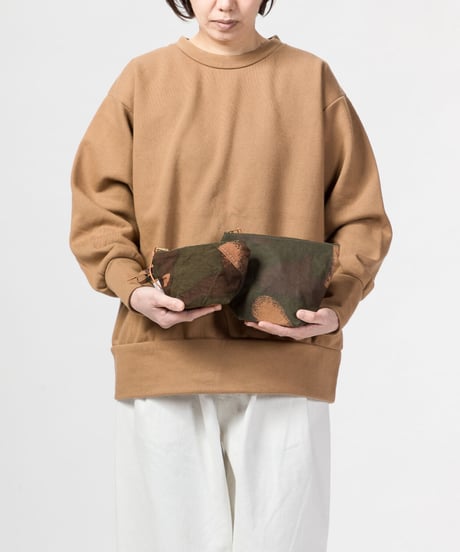 ★ARTEPOVERA【 artea-regoods001 】ハンガリー迷彩テント RE-ポーチ（S）