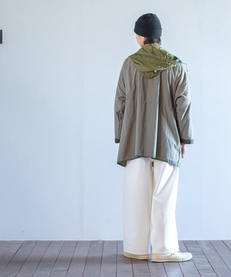 ARTE POVERA｜【 2025spring75 】オランダシェラフ染 RE-フードJKT