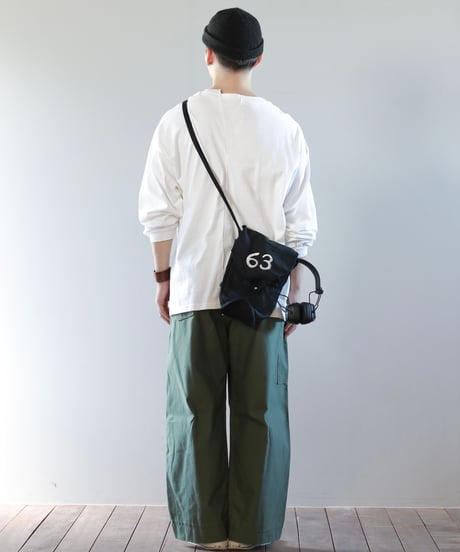 ARTE POVERA｜【 artea-reclothing204 】USランドリーBAG RE-タック＆ダーツワイドパンツ