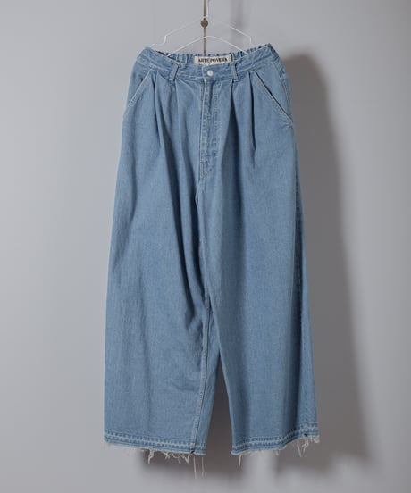 ATPOVA｜【 2026spring73 】 12OZデニム 2タックワイドカットオフパンツ