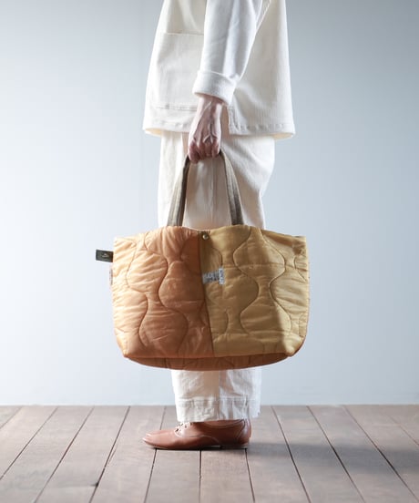 ★ARTE POVERA｜【 23WI93 】U.Sキルトライナー RE-BAG（L）