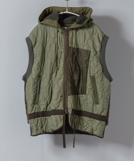 ARTE POVERA｜【 2025winter69 】 チェコキルトパンツ RE-アーミーMIXフードベスト