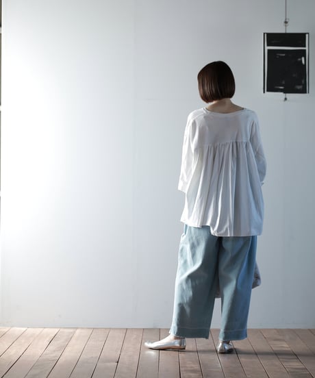 ATPOVA｜【 2025spring66 】10OZデニム ダメージ加工2タックイージーPT