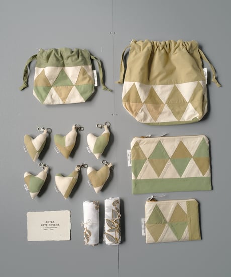 ★ARTEPOVERA｜【 26SP93 】 春限定 オランダシェラフ パッチワーク小物Ｓセット