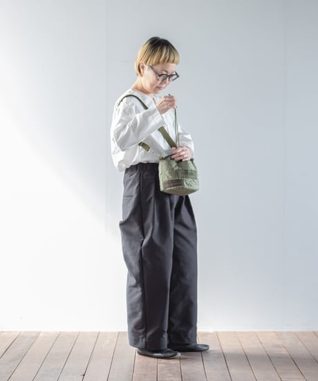 ARTE POVERA｜【 2025winter66 】 チェコキルトパンツ RE-巾着ショルダー