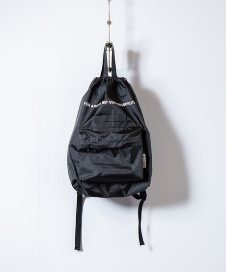 ARTE POVERA｜【 24SP26 】ドイツランドリーBAG RE- 巾着リュック